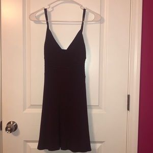 Burgundy skater dress